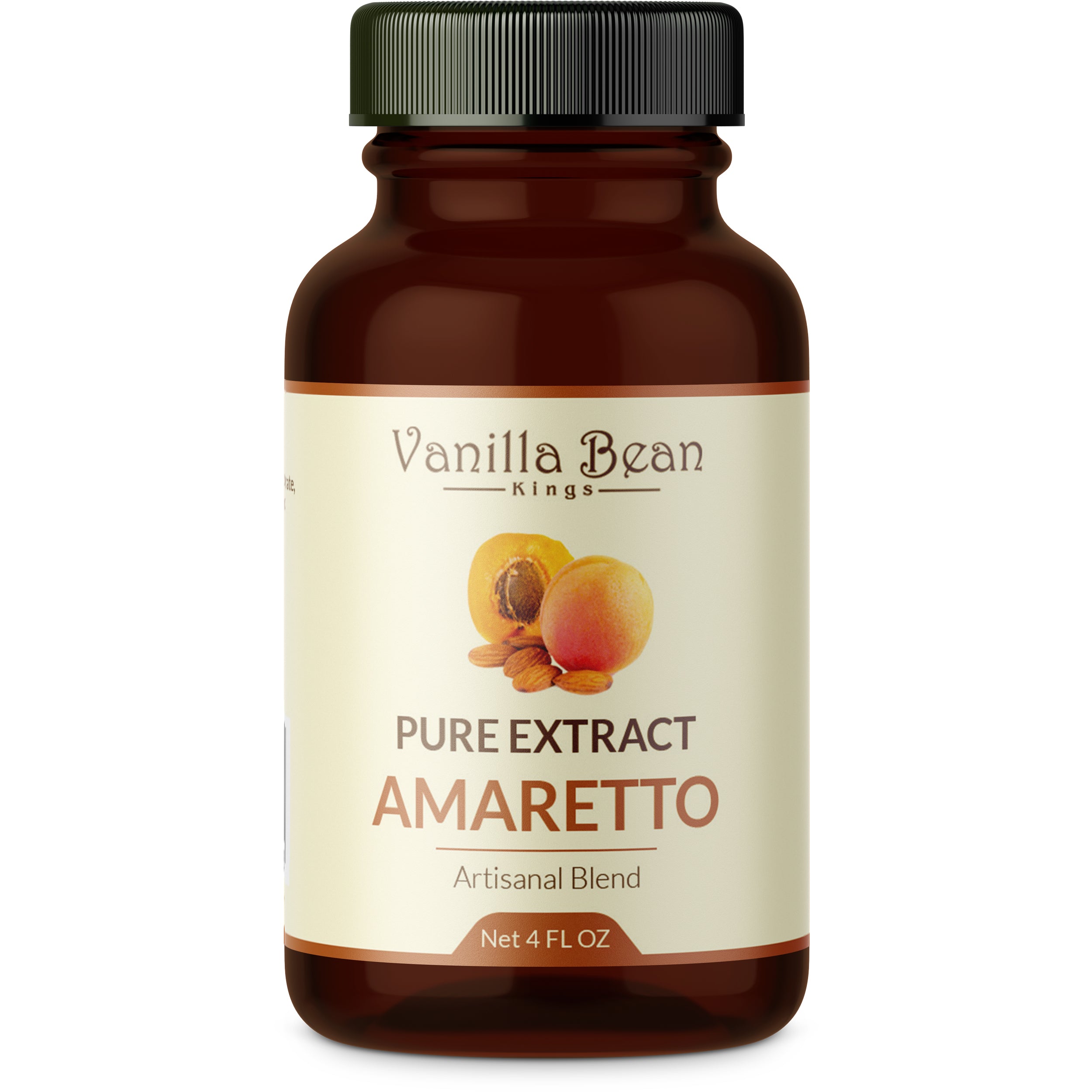 Pure Amaretto Extract - 4 fl Bean oz – Kings Vanilla