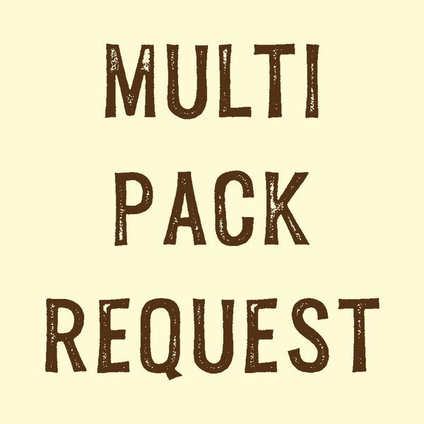 Convenience Fee for Multi Pack Requests - Divided into 2 or 3 Packages | Specify Package Sizes in Order Notes