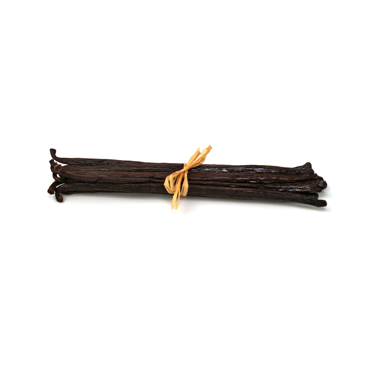 small bundle of mexican grade a vanilla beans